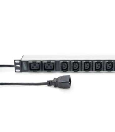 Digitus Socket Strip with Aluminum Profile, 10-way, IEC C20 plug DN-95427 Sockets quantity 7