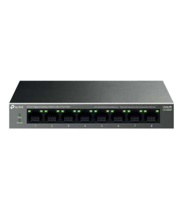 TP-LINK 8-Port Gigabit Desktop Switch with 8-Port PoE+ LS108GP Unmanaged Desktop