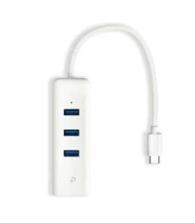 TP-LINK UE330C USB 3.0 Type-C to Gigabit Ethernet Network Adapter with 3-Port USB 3.0 Type-A Hub