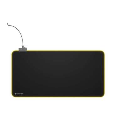 Genesis Mouse Pad Boron 500 XXL RGB Mouse pad 400 x 800 x 4 mm Black