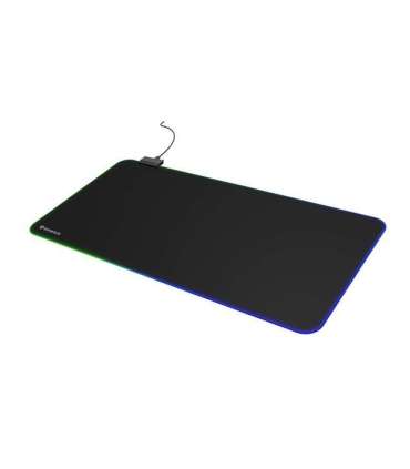 Genesis Mouse Pad Boron 500 XXL RGB Mouse pad 400 x 800 x 4 mm Black