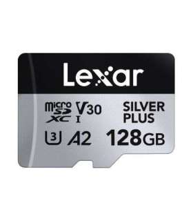 Lexar SILVER PLUS 128 GB microSDXC Flash memory class 10