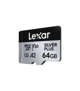 Lexar SILVER PLUS 64 GB microSDXC Flash memory class 10