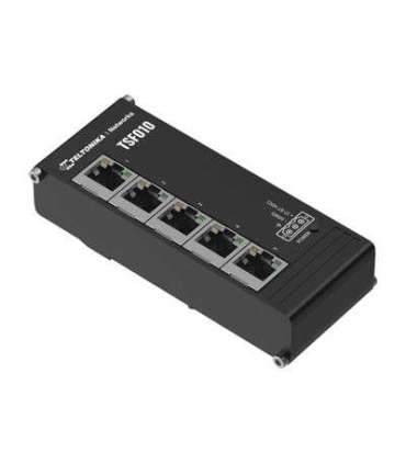 Teltonika Industrial Switch TSF010 Unmanaged DIN rail mountable 10/100 Mbps (RJ-45) ports quantity 5 Power