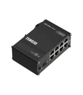 Teltonika Switch TSW030 Unmanaged DIN rail mountable 10/100 Mbps (RJ-45) ports quantity 8 Power supply type