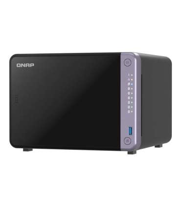 QNAP Cost-effective 6-bay 10GbE NAS TS-632X-4G Alpine AL524 Processor frequency 2 GHz 4 GB DDR4 SODIMM |