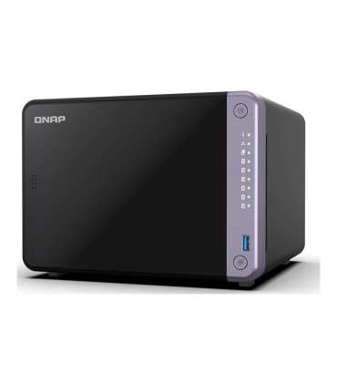 QNAP Cost-effective 6-bay 10GbE NAS TS-632X-4G Alpine AL524 Processor frequency 2 GHz 4 GB DDR4 SODIMM |