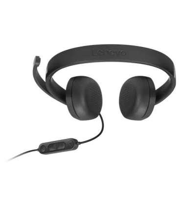 Lenovo Headset USB-A Stereo Gen 2 Built-in microphone Wired Black
