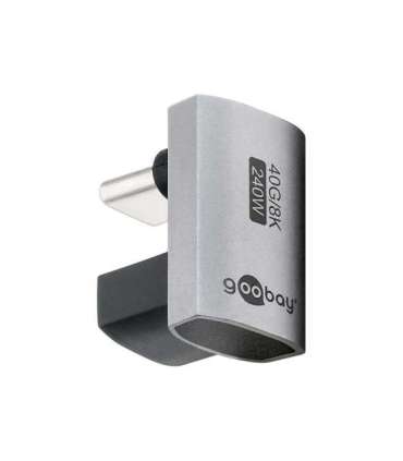 Goobay 74445 USB-C Adapter 180° U-Shape, USB4 Goobay