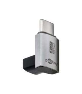 Goobay 74444 USB-C Adapter Vertical 90° Short, USB4 Goobay