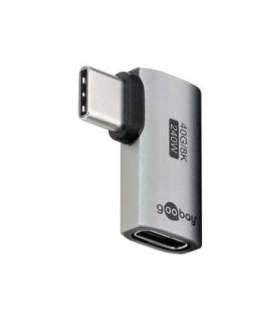 Goobay 74441 USB-C™ Adapter Horizontal 90°, USB4™ Goobay