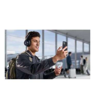 Anker Soundcore Headphones Space One Bluetooth Over-ear Microphone Wireless Jet Black