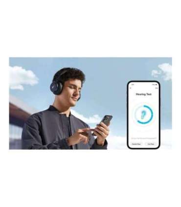 Anker Soundcore Headphones Space One Bluetooth Over-ear Microphone Wireless Jet Black