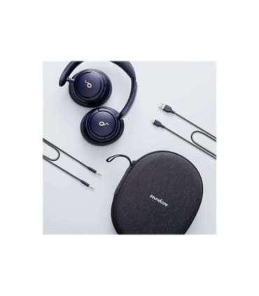 Anker Soundcore Headphones Life Q30 Bluetooth Over-ear Microphone Wireless Midnight Blue