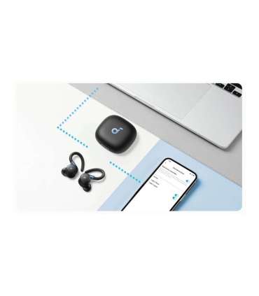 Anker Soundcore Wireless Earbuds Sport X20 Earhook Bluetooth In-Ear Microphone Wireless Black