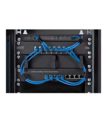 Digitus 254 mm (10") 1U Shelf DN-10-TRAY-1-B