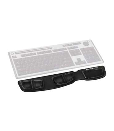 Fellowes Health-V Fabrik Keyboard Palm Support Keyboard Palm Black
