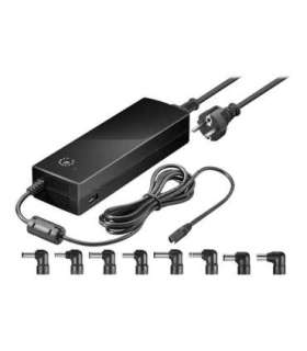 Goobay 55004 Notebook Power Supply 134.5 W, Black Goobay