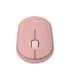 Logitech Mouse Pebble 2 M350S Wireless Bluetooth Tonal Rose