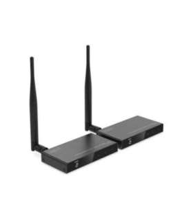 Digitus Wireless HDMI Extender/Splitter Set (100m, 1x4) DS-55346 Black