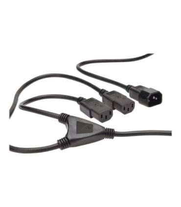 Digitus Y-power Cord Connection Cable AK-440400-017-S