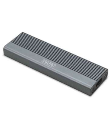 Digitus USB M.2 hard disk enclosure, SSD, external, NVMe, 10Gbps, USB 3.1 Gen2 DA-71120-1