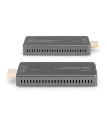 Digitus 4K Wireless Video Extender, 30 m (HDMI - HDMI) DS-55323 Black/Silver