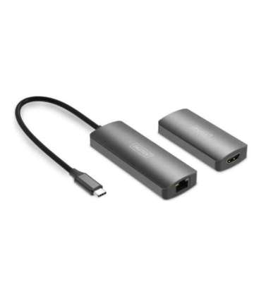 Digitus 4K Video Extender (USB-C - HDMI), 30 m DS-55343 Black