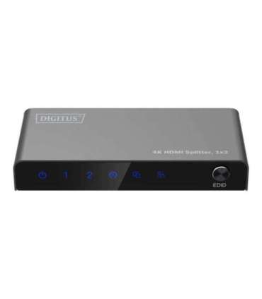 Digitus 4K HDMI Splitter, 1x2 DS-55336 Black
