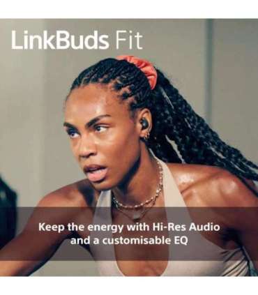 Sony Headphones WF-LS910N LinkBuds Fit Bluetooth In-ear Noise canceling Wireless Green