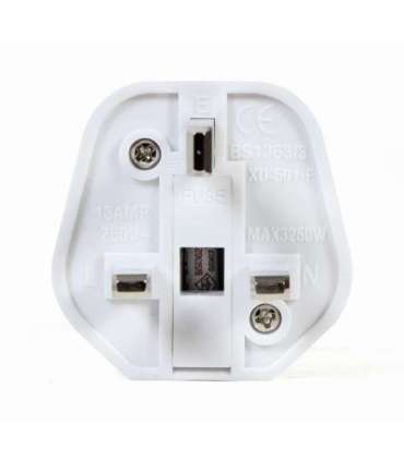 Cablexpert AC power adapter, EU Schuko socket to UK plug, 13 A A-AC-EUFUKM-01 Power adapter