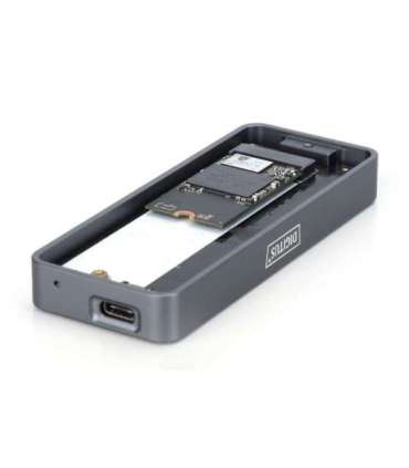 Digitus USB M.2 hard disk enclosure, SSD, external, NVMe, 20Gbps, USB 3.2 Gen2x2 DA-71157