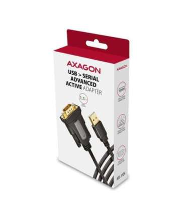 AXAGON USB - Serial Advanced Active Adapter ADS-1PQN