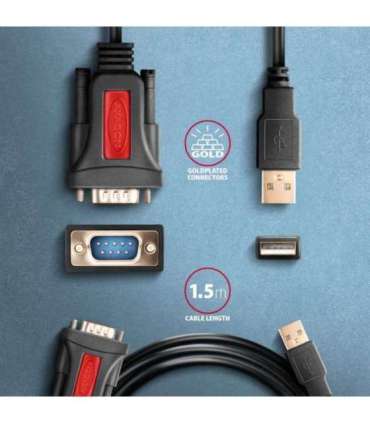 AXAGON USB - SERIAL Active Adapter ADS-1PSN