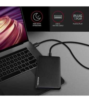 AXAGON Screwless USB 3.2 Gen 1 - SATA 6G external box for 2.5" SSD/HDD EE25-SLC