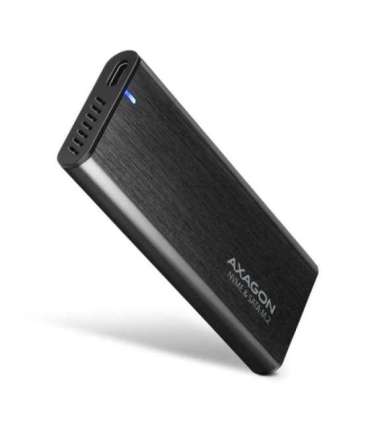 AXAGON External USB-C 3.2 Gen 2 metal box for M.2 NVMe & SATA SSD disks EEM2-SB2