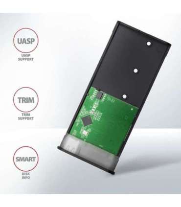 AXAGON External USB-C 3.2 Gen 2 metal box for M.2 SATA SSD disks EEM2-SBC