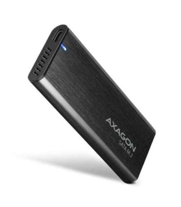 AXAGON External USB-C 3.2 Gen 2 metal box for M.2 SATA SSD disks EEM2-SBC