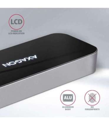 AXAGON SuperSpeed USB-C COMBO 6in1 Hub HMC-6GL