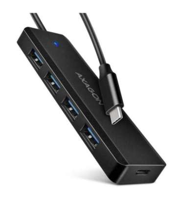 AXAGON Travel four-port USB-C 5Gbps hub HUE-C1C