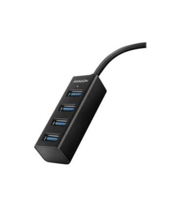 AXAGON Miniature metal four-port USB 3.2 Gen 1 hub HUE-M1A