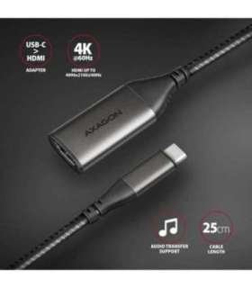 AXAGON Active converter USB-C to HDMI 0.25 m