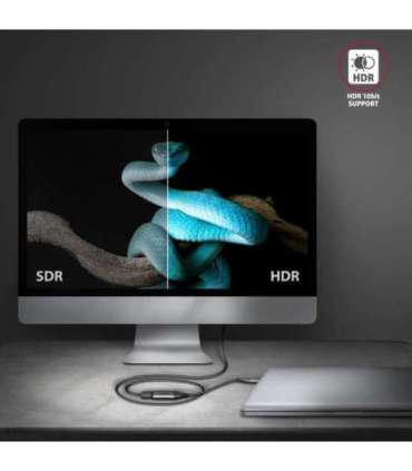 AXAGON Active converter USB-C to HDMI 0.25 m