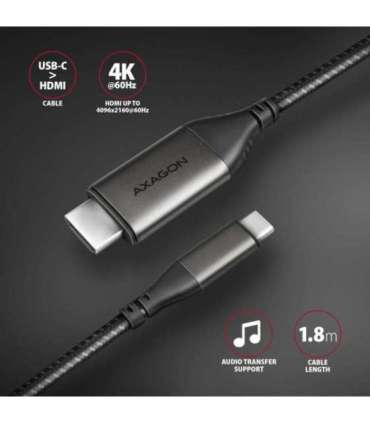 AXAGON Active converter USB-C to HDMI 1.8 m