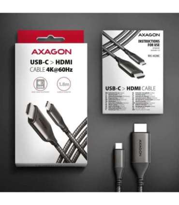 AXAGON Active converter USB-C to HDMI 1.8 m