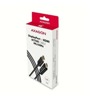AXAGON Active cable DisplayPort to HDMI 1.8 m