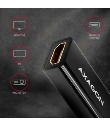 AXAGON Active adapter DisplayPort to HDMI 0.15 m