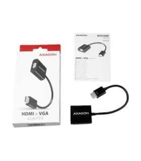 AXAGON RVH-VGN, HDMI - VGA Reduction Adapter 0.15 m