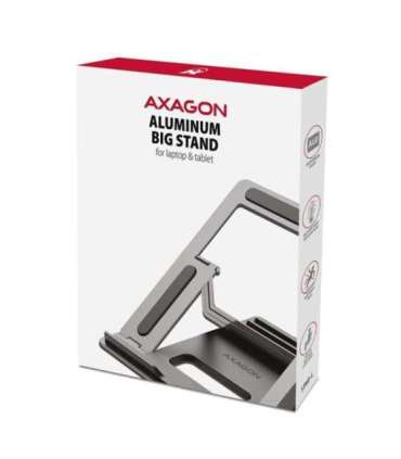 AXAGON Notebook stand STND-L Height adjustment 10-16 " Black