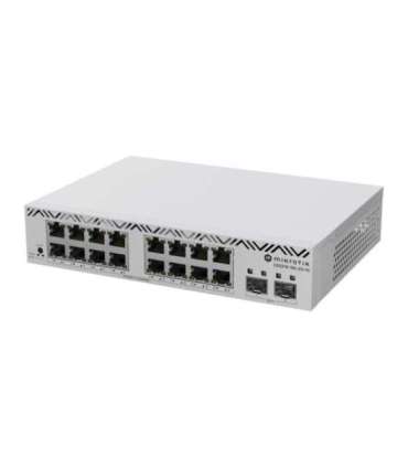 MikroTik Cloud Smart Switch with SwitchOS desktop case CSS318-16G-2S+IN